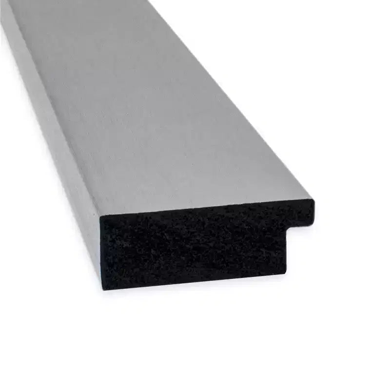 Specchio da parete rettangolare non smussato da 22" x 28" in nichel spazzolato - : Moderno, include accessori per il montaggio