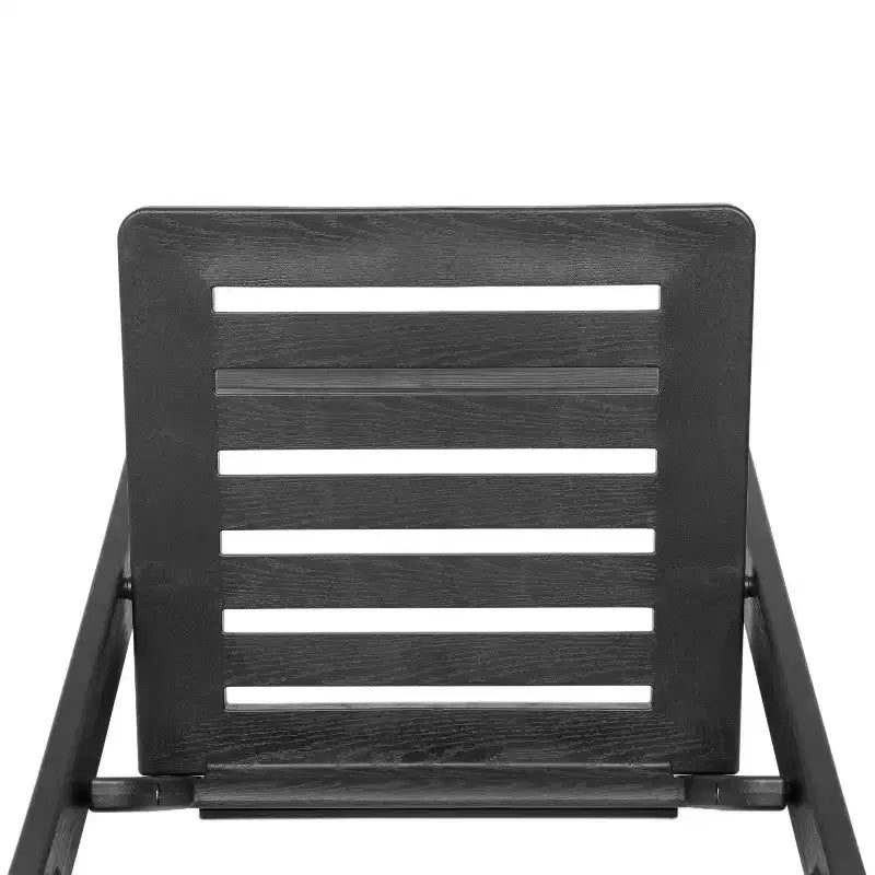 Sedia pieghevole in resina serie HERCULES, capacità 360 kg, con seduta a doghe