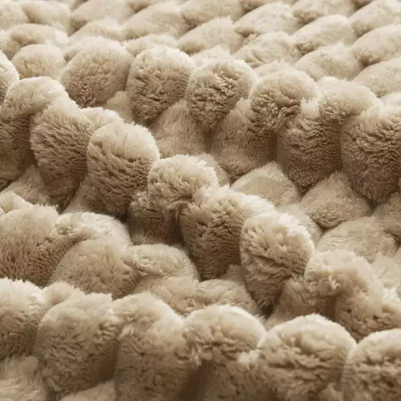 Divano modulare a L a 3 posti da 114 cm in flanella, con pouf e fibbie, nessun assemblaggio richiesto, color cammello chiaro