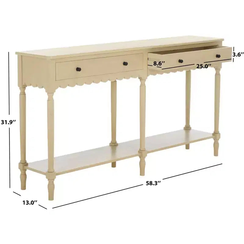 Consolle Lunga 2 Cassetti Haven - CNS5739 -