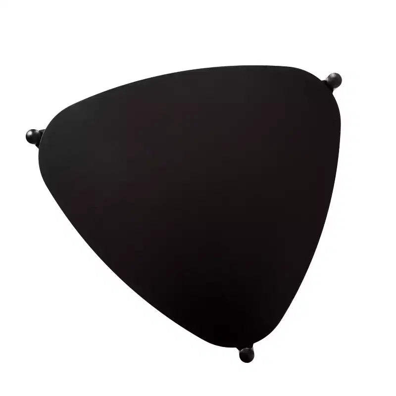 Tavolino da caffè Knowlton Wood, 32x31x17, Nero